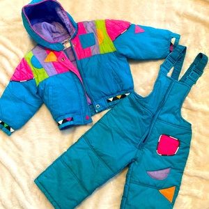 Adorable vintage snowsuit!